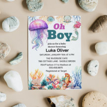 oh boy under the sea baby shower