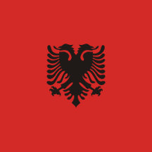Albanian Flag Talking Ms Penguin Party Supplies 