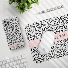 Snow Leopard, Pink - Home Decor Collection