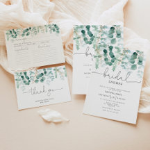 Eucalyptus Bridal shower