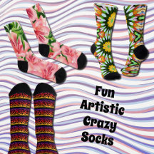 Fun Artistic Crazy Socks 