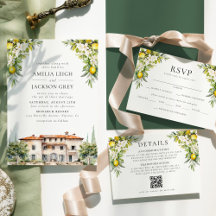 Italian Villa Lemons & Olives Wedding Suite