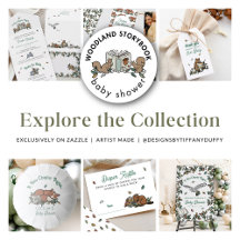Woodland Storybook Baby Shower