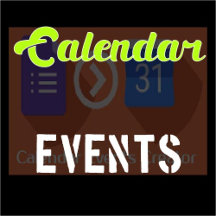 Calendar or Special Events