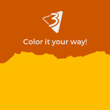 Orange & Yellow Pillows - Living Room