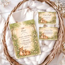 Woodland Deer Baby Shower