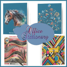 Modern Business Suave Office Stationery Collection