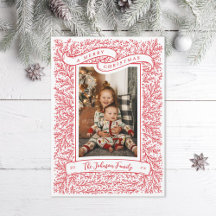 Bountiful Branches Holiday Photo Card