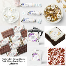Candy, Cakes Drink Mixes Party Favors