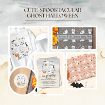 Cute Costume Spooktacular Ghost Halloween 