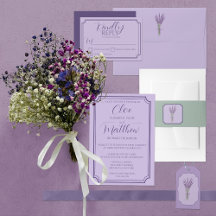 Lilac and Lavender Wedding