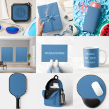 Steel Blue Gray Solid Color