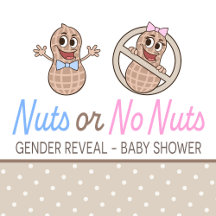 Nuts or No Nuts Gender reveal with Red
