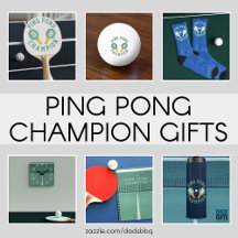 Ping Pong Champion Dad Gifts
