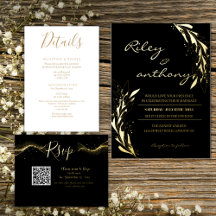 Royal Wedding black adn golden collection