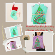 PERSONALIZED WE WISH YOU A MERRY CHRISTMAS 