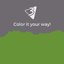 Grey and Green Pillows - Living Room