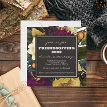 Thanksgiving and Friendsgiving