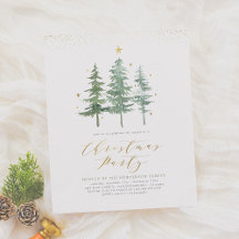 Christmas - Budget Holiday Party Invitations