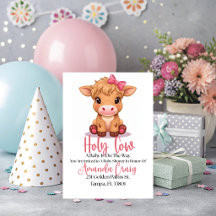 Holy Cow Baby Shower Collection