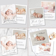 Budget Friendly Birth Announcements