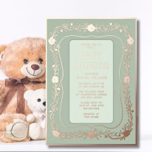 Elegant Invitations for Baby Celebrations