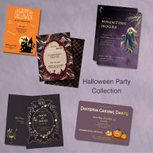 Halloween Party Invitation & Party Accessories