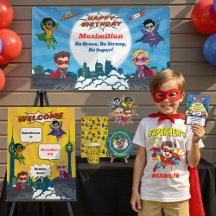 Superhero Party Bash