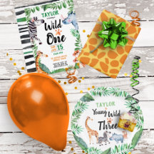 Wild Things Safari Birthday Party