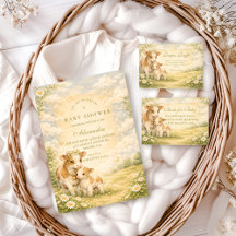 Highland Cow Baby Shower