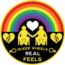Wheelchair Gay Pride Support And Celebration Gifts