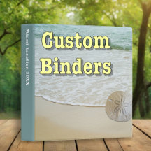 Binders, Home and Vacation