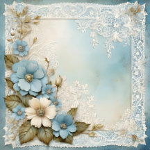 shabby's chic scrap clock's