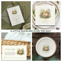 Little Duckling Is On The Way Baby Shower