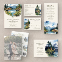 Country Lake Wedding