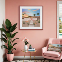 Mid-century Modern Flamingo House