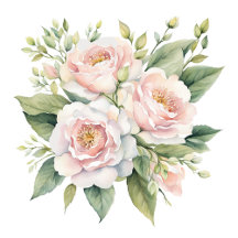 Perfectly Pink Watercolor Peony Wedding Suite