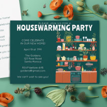 Housewarming Party Invitations