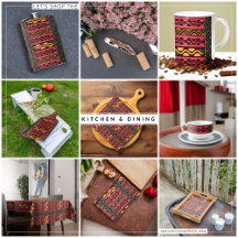 Traditional Tribal Multi-shape Pattern