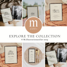 LILY - MODERN MINIMAL SCRIPT WEDDING