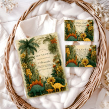 Cute Dinosaur Baby Shower