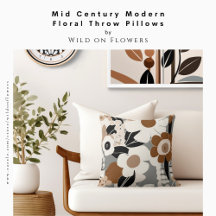 MID CENTURY MODERN THROW PILLOW COLLECTION