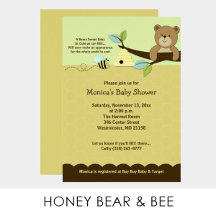 Honey Bear and Bee Mint Green
