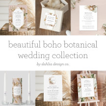WEDDING   Beautiful Boho Botanical