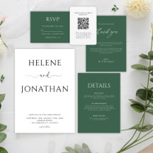 Elegant Modern Typography Minimalist Wedding
