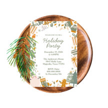 Green And Gold Christmas Holiday Collection