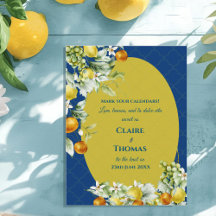 La Dolce Vita Citrus Luxe Wedding Collection