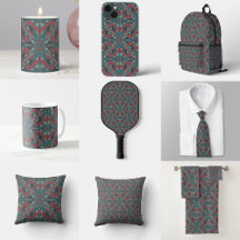 Native Tribal Southwestern Colors Pattern