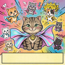 Cat Mom Superpowers – Funny Comic Cats