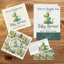 Born to Breathe Fire (eventually) Baby Shower